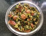 A picture of step 5 of Amaranth curry.