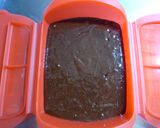 A picture of step 3 of Gateau au Chocolat in a Silicone Steamer.