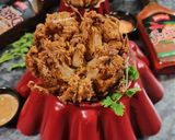 A picture of step 5 of Blooming Onion with Dipping Sauce.