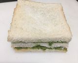 A picture of step 4 of Green Sandwich.
