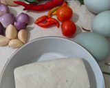 Foto langkah ke 1 dari resep Telur Asin Tahu Kukus.