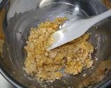 A picture of step 1 of Rich and Crispy No-bake Cheesecake Tart.