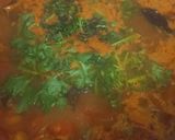 A picture of step 4 of Kathiyawadi Sabzi Sev Tomato nu Shak.