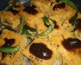 A picture of step 4 of Indian Dhokla.
