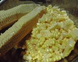 A picture of step 1 of Corn Tempura Fritters.
