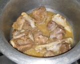 A picture of step 3 of Mutton nihari.