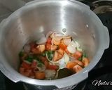 A picture of step 6 of Red Lentil Veggie Soup.