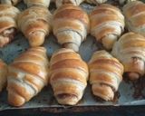 Pas rețetă Croissante cu unt 9 fotografie