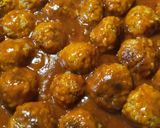 A picture of step 8 of Porcupine Balls.
