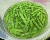欖菜蝦米肉碎炒四季豆的食譜步驟1照片