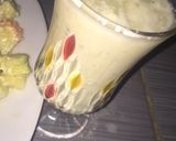 A picture of step 1 of Cucumber milkshake.