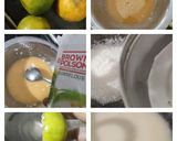 A picture of step 1 of Orange Halwa Cake.
