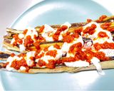 Foto del paso 4 de la receta: Puerros asados con burrata y sobrasada