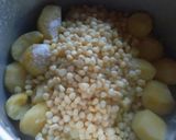 A picture of step 4 of Mukimo & meat stew# my mum's recipe#.