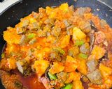 Foto langkah ke 10 dari resep Sambal goreng kentang hati sapi dan petai (Resep No.114).