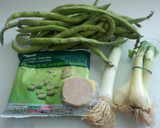 Foto del paso 1 de la receta: Habas y puerro con foie