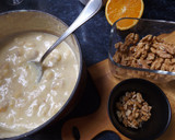Foto del paso 3 de la receta: Flan de naranja con bizcocho y nueces