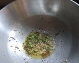 A picture of step 2 of Curd rice.