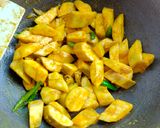 মাছের মাথা দিয়ে কাঁচকলা রেসিপির ধাপ 3 ছবি