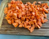 Une image de l'étape 9 de Trio de légumes sautés à l’ail, oignon et persil.