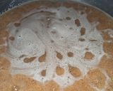 A picture of step 5 of Halwa Poori.