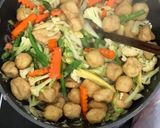 Hình bước làm 2 của món Miến xào rau củ (chay)