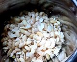A picture of step 2 of Soya milk (tofu).