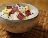 A picture of step 4 of Soft and Chunky Sweet Potato Rice.