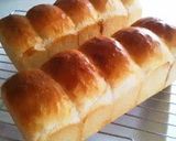 A picture of step 6 of Soft & Moist Mini Roll Loaf In a Pound Cake Pan.