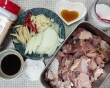 粉蒸雞肉的食譜步驟1照片
