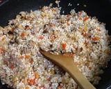 A picture of step 9 of Taiwanese Sticky Rice (Ròu Zòng).