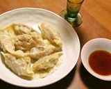 A picture of step 8 of How to Cook Gyoza Dumplings with "Wings".