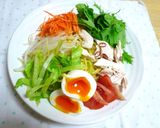 A picture of step 8 of Spicy Ramen Salad.