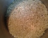 A picture of step 2 of Skyes ramen and Vienna sausage.
