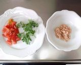 A picture of step 2 of Asian-Style Chilled Pasta with Crab Mayonnaise Salad.