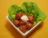 A picture of step 7 of Meatballs with Sweet & Sour Chili Sauce.