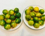 Hình bước làm 2 của món Tắc hấp đường phèn và mật ong