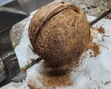 Foto del paso 4 de la receta: 🥥 Coco fresco y cómo abrirlo fácil 🥥