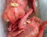 Hình bước làm 1 của món Cháo chim bồ câu