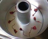 A picture of step 1 of Sakura-Flavored Chiffon Cake.