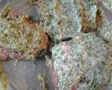 A picture of step 4 of Parmesan Herb crusted hamburger.