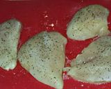 A picture of step 2 of Spicy Peach Glazed Chicken.