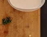 A picture of step 4 of Dahi vada.