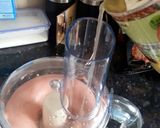 A picture of step 2 of Easy Strawberry and Banana Smoothie.