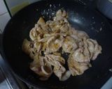 A picture of step 4 of Pork Shogayaki (Ginger Fried Pork).