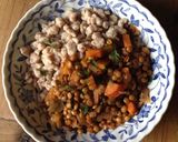 A picture of step 9 of Vegetarian Lentil Stew.