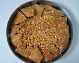 A picture of step 10 of Til and Singh Chikki.