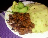 A picture of step 1 of Fried liver#4weekschallenge#.