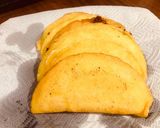 A picture of step 5 of Fried Quesadillas.