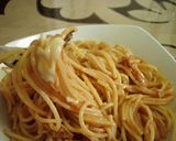A picture of step 8 of Onion, Tuna and Cheese Pasta.
